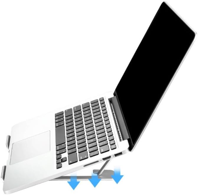 Portable Laptop Stand Aluminum Alloy 6-Speed Adjustable Computer