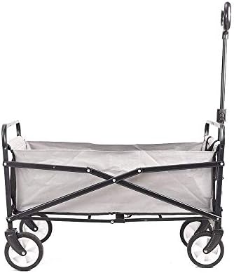 Portable Camping Cart,Garden Cart Foldable Pull Wagon Stroller Camping Cart Station WagonChildren's WagonFestival Trolley Outdoor