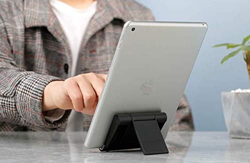 2 Pack Adjustable Tablet Stand - Compatible with Fire HD 8, 10 & 7, Samsung Galaxy Tab A7, A8, S5e & Kindle Paperwhite - E-Reader Desktop Holder
