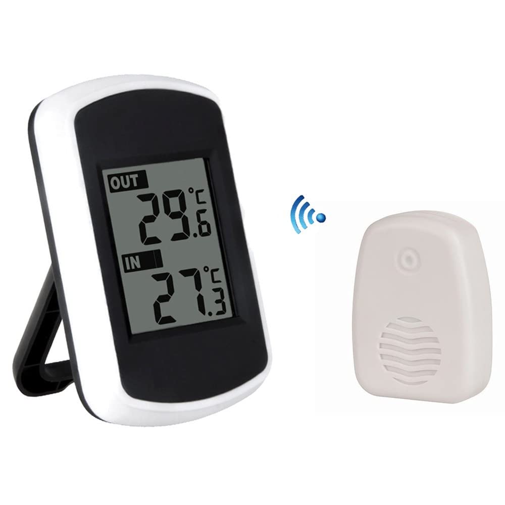 Indoor and Outdoor Thermometer Greenhouse Wall Hanging Electronic Household Digital Display