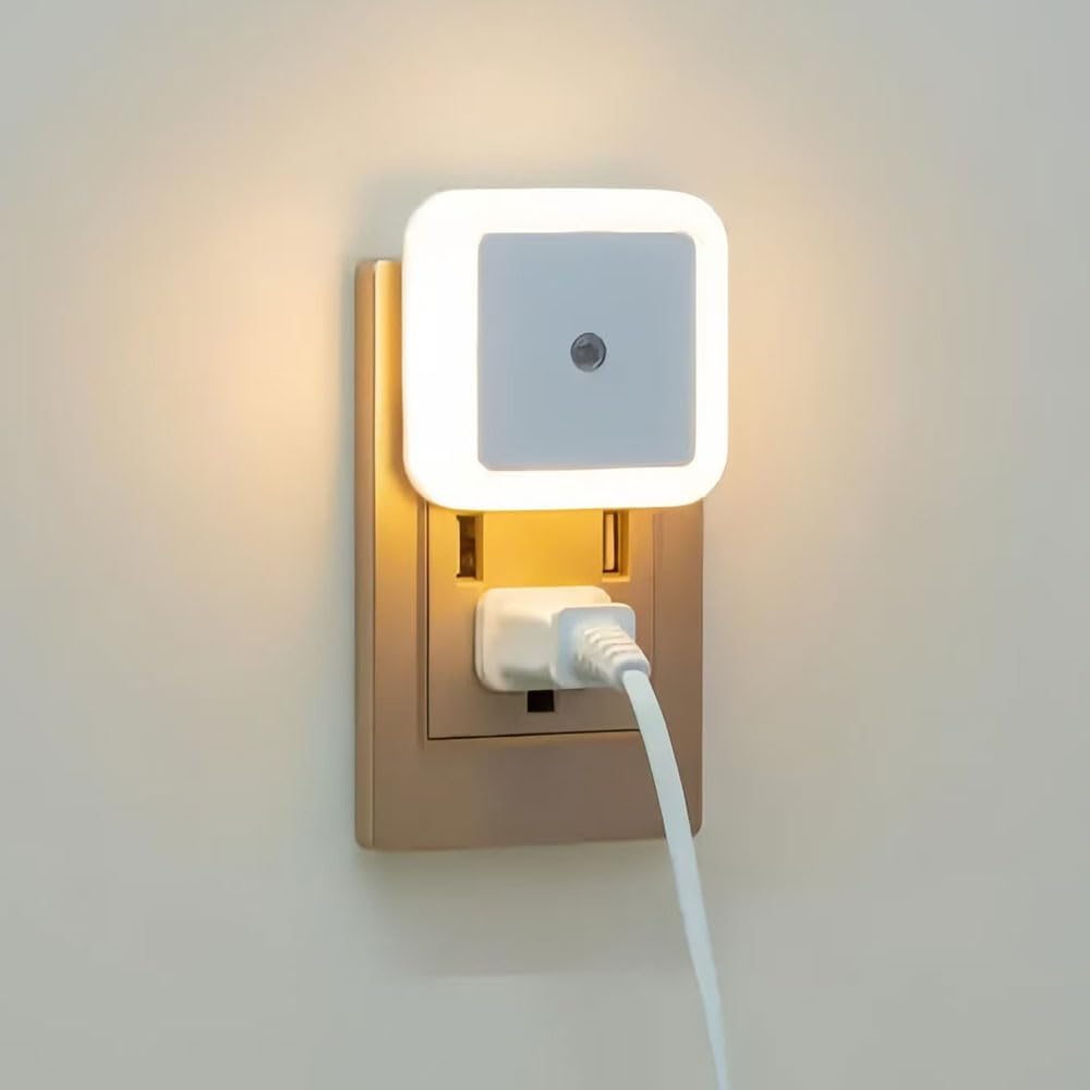 LED Plug and Play Night Light Portable Light Control Induction Sleep Light Bedroom Living Room Dining Room Study Eye Protection Night Light
