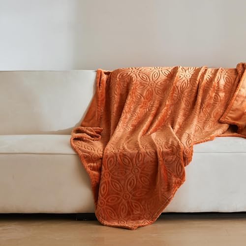 Simple&Opulence Fall Throw Blanket for Couch-Super Soft Fluffy Blankets for Women 50x70 Inches Cozy Lightweight Flannel Fleece Blanket for Home Decor(Pentagram)