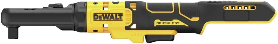 DEWALT 20V MAX XR Cordless Ratchet, 3/8" and 1/2" Sealed Head Ratchet, Bare Tool Only (DCF510B)