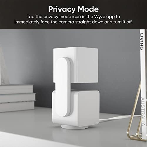 WYZE Cam Pan v3 Indoor/Outdoor IP65 1080P 360° Pan/Tilt/Zoom WiFi Smart Home Security Camera, Motion Tracking for Baby/Pet, Color Night Vision, Works with Alexa & Google, Free Expert Setup (Renewed)