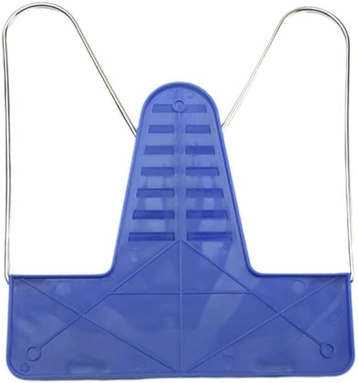 Portable Office Desktop Fold Book Stand Reading Frame Music Sheets Library Adjustable Holder(Blue)