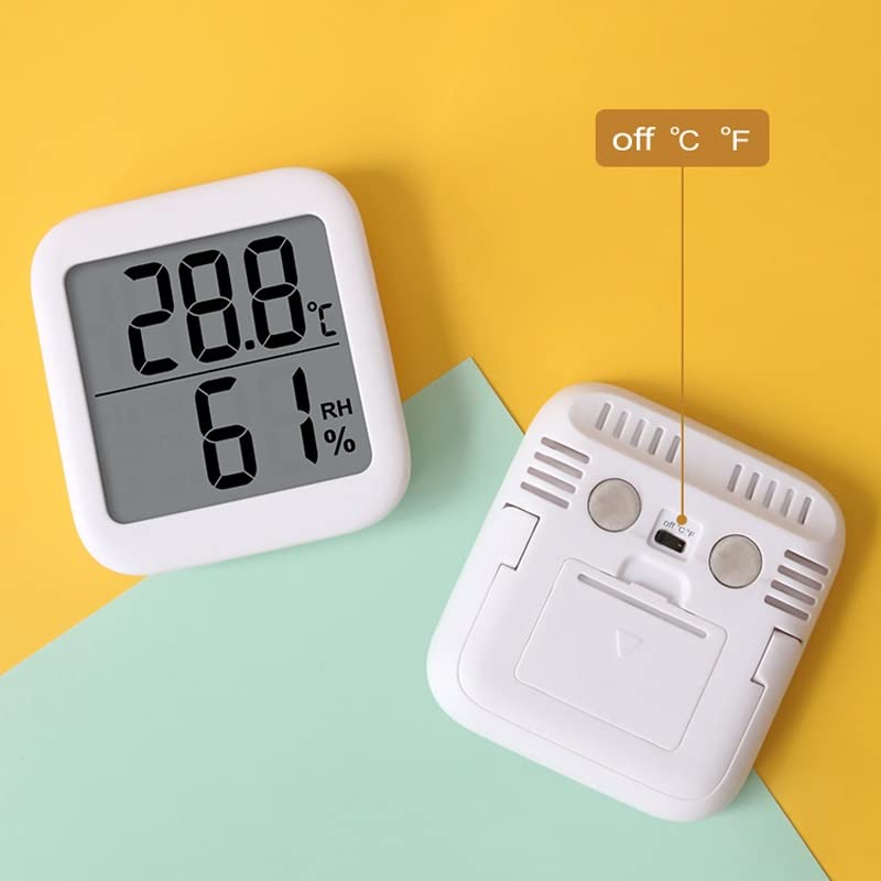 Hygrograph Indoor Household Electronic Thermometer Wet and Dry Digital Display Wall Mounted Room Temperature Table