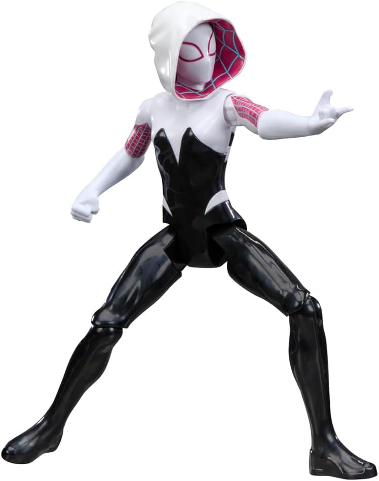 SPIDER-MAN Marvel Titan Series Ghost-Spider Action Figure, 12-Inch-Scale (30 cm) Super Hero Toys for Kids Ages 4+