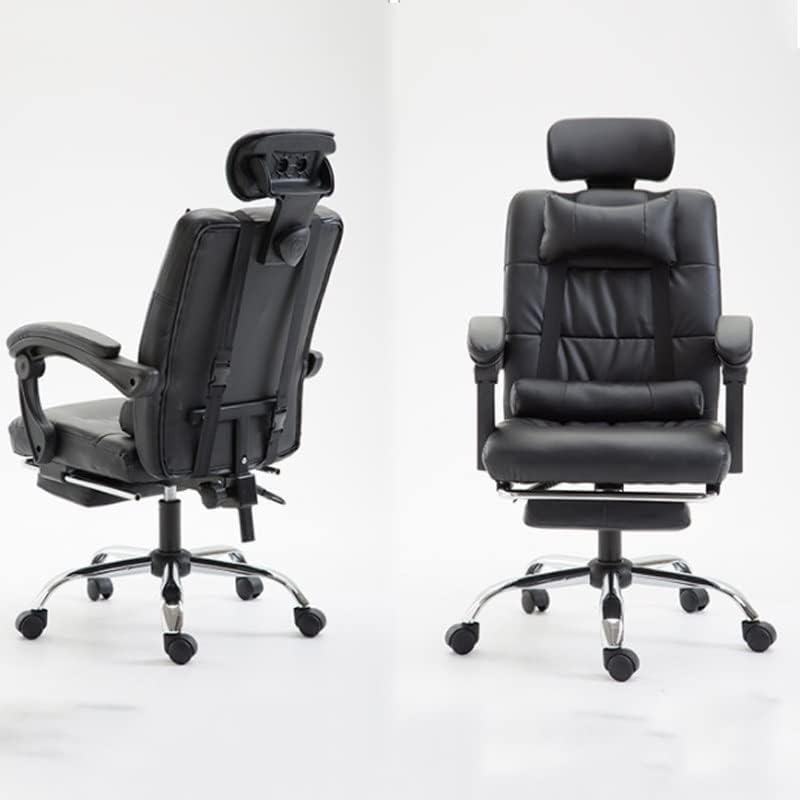 Home Office Reclining Lounge Chair Lift Rotary Footstool Executive Lunch(E)