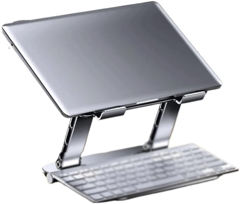 Laptop Stand Aluminum Alloy Foldable Portable Laptop with Suitable for
