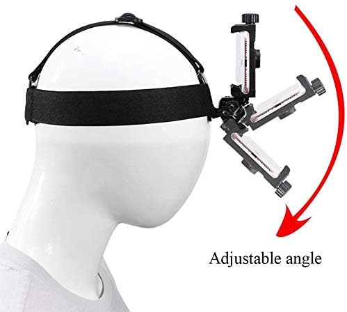 PellKing Mobile Phone Chest Strap Harness Mount Head Strap Holder Kit for POV/VLOG,Cell Phone Clip Compatible with iPhone,Samsung,GoPro Hero 9, 8,7, 6, 5, 4, 3,2, 1,AKASO,DJI Osmo,and Action Cameras…