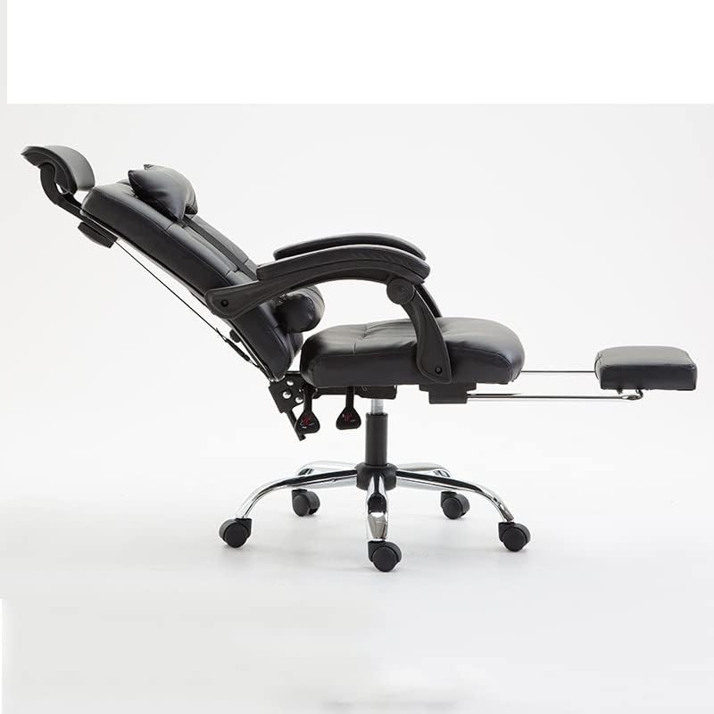 Home Office Reclining Lounge Chair Lift Rotary Footstool Executive Lunch(E)