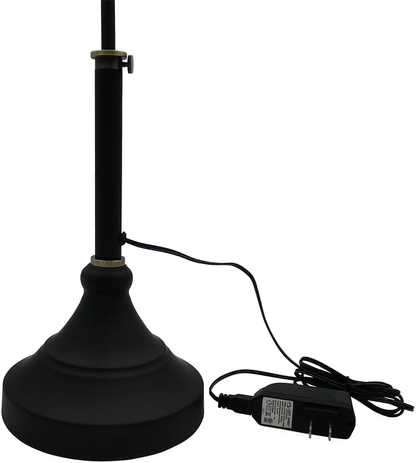 HomeFocus - Piano Light,LED Piano Lamp,Music Lamp,Eye-Caring,Stepless Dimming,Touch Dimmable Reading Light,Reading Lamp for Home Office,Adjustable Height,Multi-Functional Desk lamp,Metal,Black+Gold.