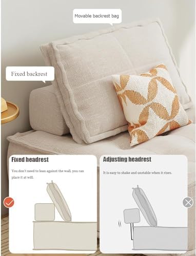 Floor Sofa Chair Japanese Floor Lazy Sofa Backrest Chair Floor Balcony Sofa Lounge Chair for Home Living Room Furniture Floor Chair Reading Watching Lounge Chairs Sl B-84X8