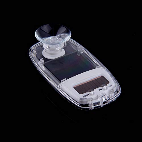 Creativity Waterproof LCD Digital Solar Power Window Thermometer Temperature Meter