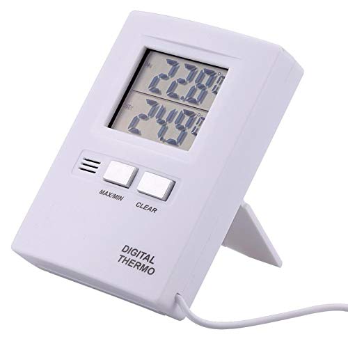 High Precision LCD Digital Indoor&Outdoor Thermometer Temperature Meter Tester Battery Powered