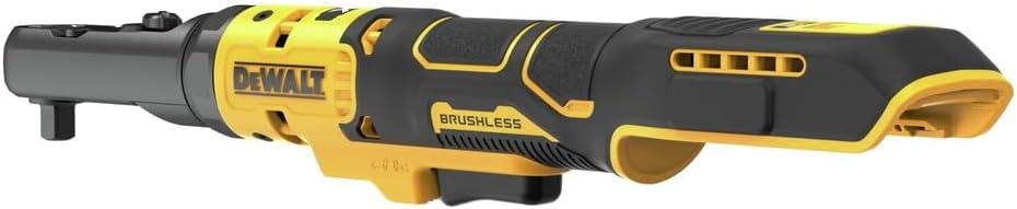 DEWALT 20V MAX XR Cordless Ratchet, 3/8" and 1/2" Sealed Head Ratchet, Bare Tool Only (DCF510B)