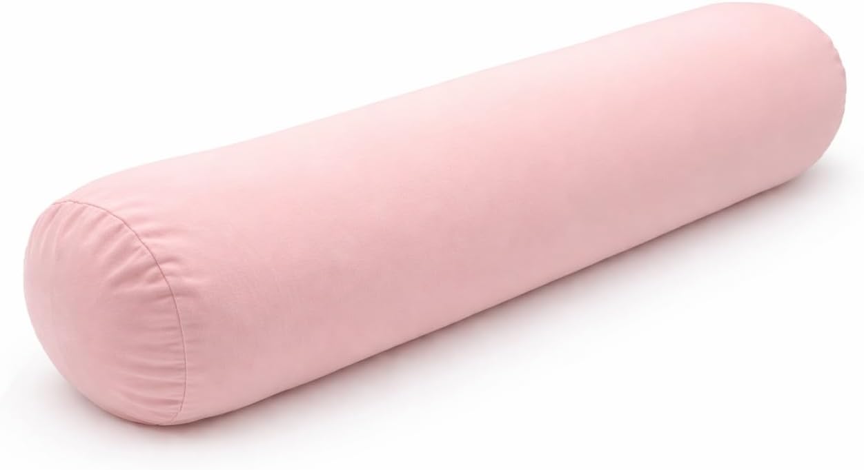 Microbead Body Pillow - Luxuriously Soft and Huggable with Removable Cover 30 X 8