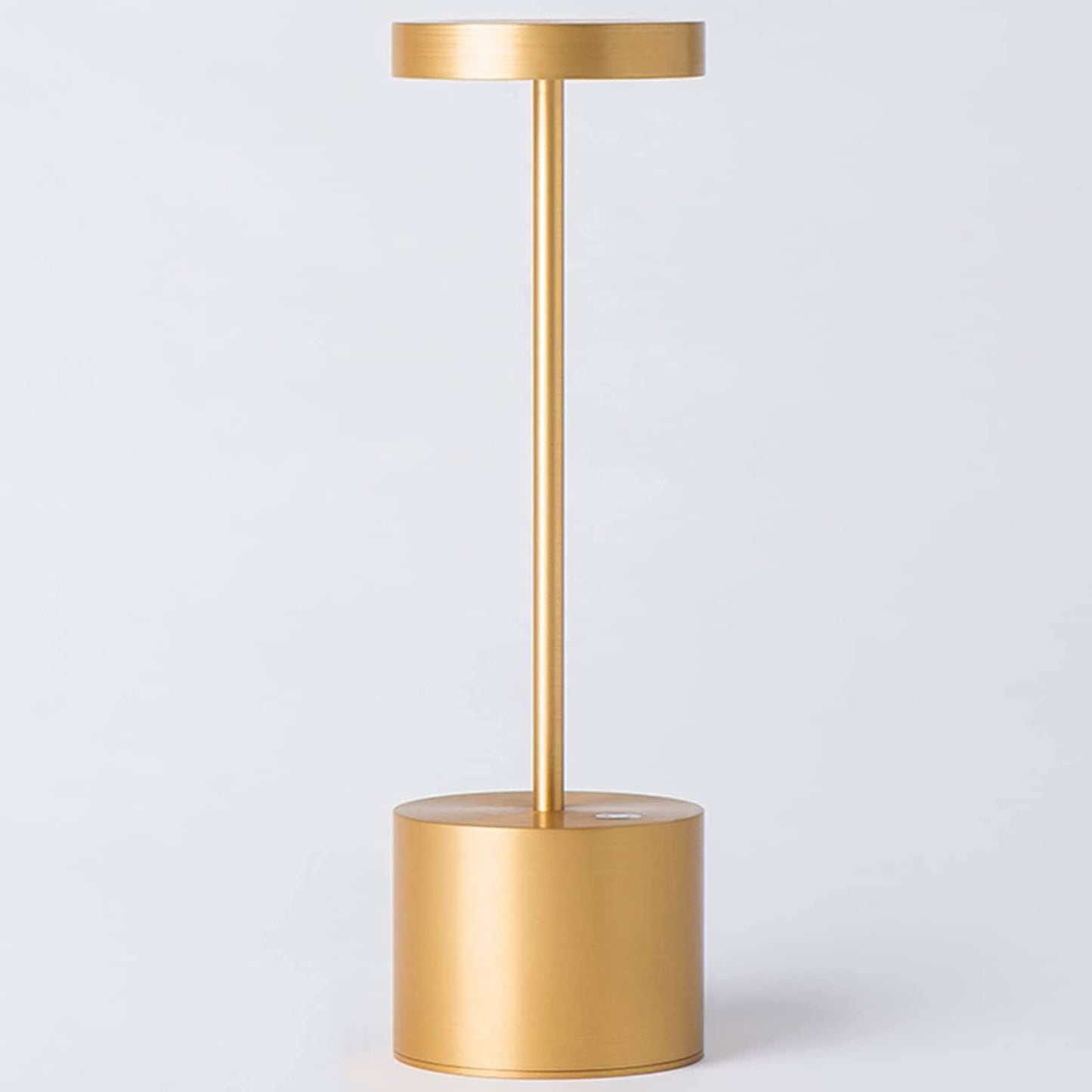 SAKRINGT Cordless Table Lamp Rechargeable, 5000mAh Battery Operated Portable Table Light,Dimming LED Table Lamp for Restaurant/Patio/Outdoor(Gold)