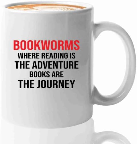 Book Lover Coffee Mug 11oz White -bookworms - Book Lovers Gifts Book Reader Gifts Book Club Gifts Book Reading Cup Reading Gifts