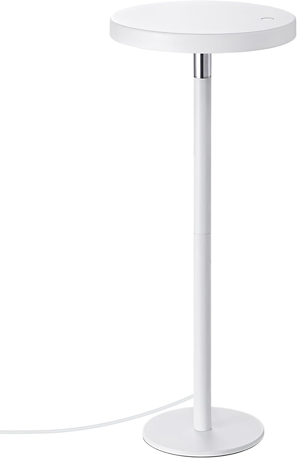 EDISHINE LED Table Lamp with 2 Adjustable Height, 5%-100% Dimmable & 3 Color Temperature, Touch Control, Modern Desk Lamp for Home Office, Living Room, White
