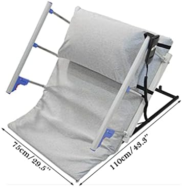 Electric Adjustable Bed Backrest，Electric Lifting Bed Backrest Electric Lifting Bed Backrest W/Remote Control & Foldable, Removable Armrests Portable Pillow Lifter Nursing Lifting Mattress B