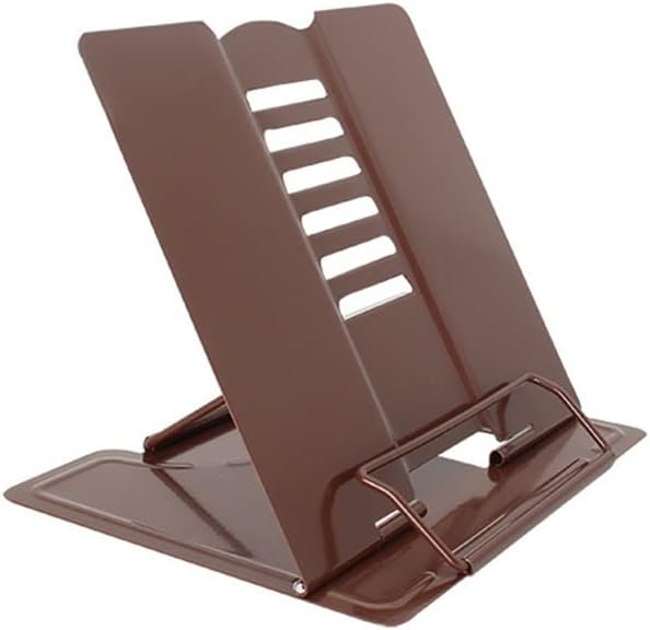 Reading Bookshelf Student Book Clip Metal Can Prevent Myopia Multi-Functional(White-Patch Five-Pointed star4)