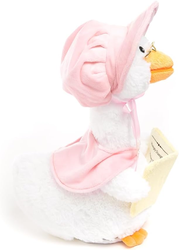 Cuddle Barn – Mother Goose Animated Stuffed Animal Reads Nursery Rhymes, 14”