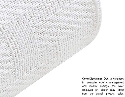 GLAMBURG 100% Cotton Breathable Bed Blanket, Cotton Thermal Blankets King Size - Perfect for Layering Any Bed for All Season - White