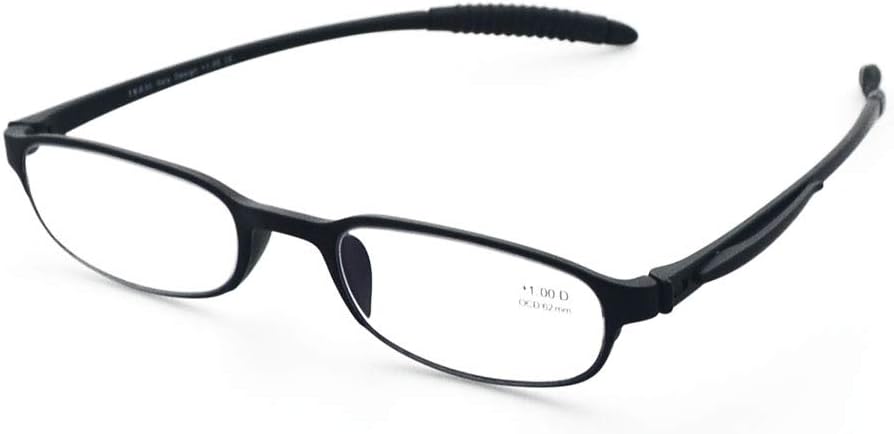 Computer Blue Light Blocking Reading Glasses(Flexible and Lightweight) Plastic Portable Readers
