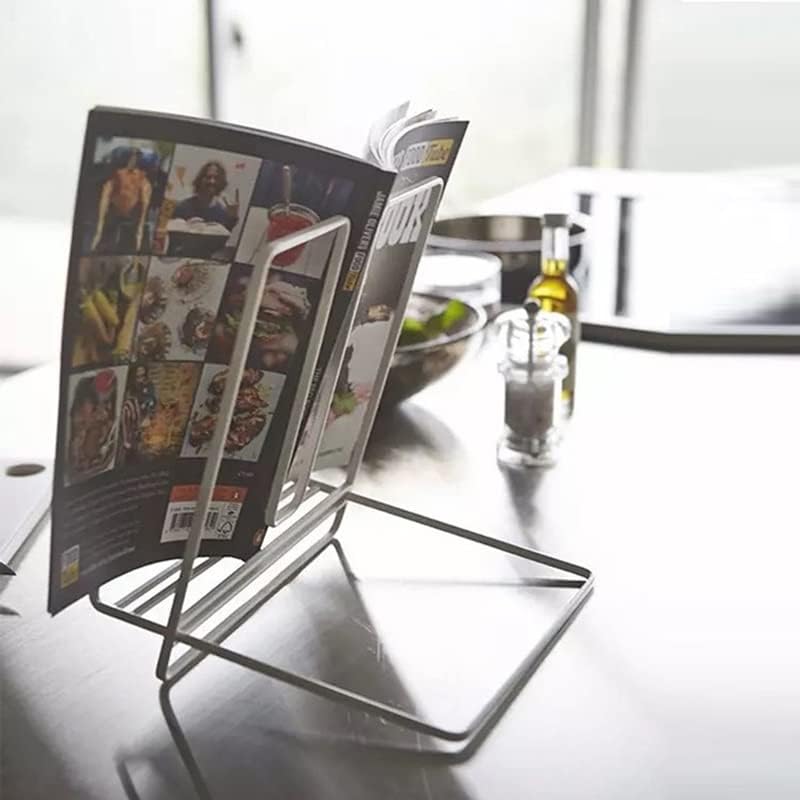 Portable Reading Book Stand Recipe Books Folding Shelf Organizer Holder for Music Score Tablet
