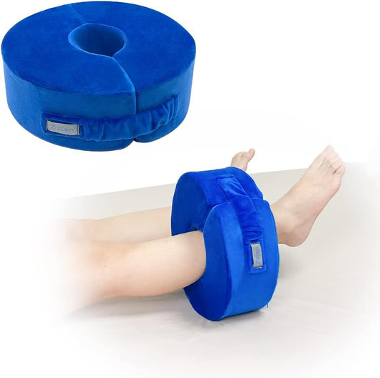 Leg Elevation Pillow Foot Ankle Elevation Leg Support Pillow to Elevate Foot Wedge Pillow Post Surgery Leg Elevator Cushion Heel Protectors for Pressure Sores Ulcer Leg Rest Pillow - Large, 1 PCS