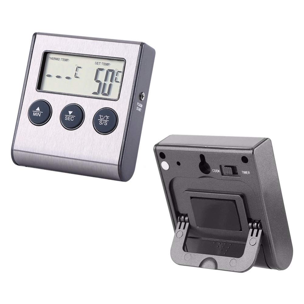 Digital LCD Thermometer for BBQ Grill Meat Oven Kitchen Food Cooking Temperature Measuring