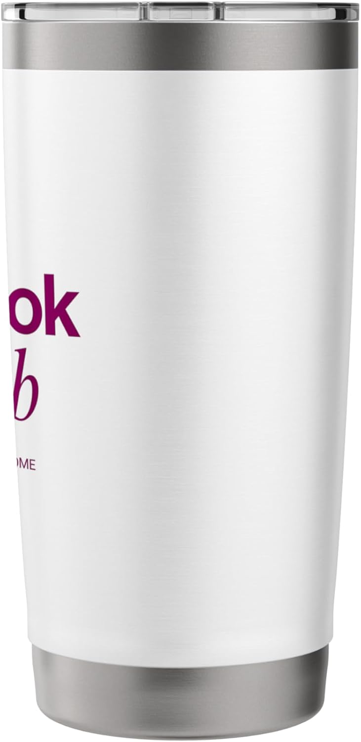 Cozy Reading Club | Stay Home & Read | Book Lover Gift Stainless Steel Insulated Tumbler