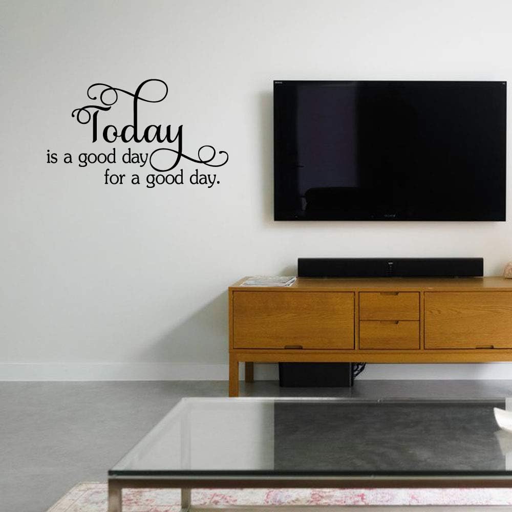 Today is A Good Day for A Good Day Vinyl Wall Decal Positive Quotes Lettering Words Décor Inspirational Art Letters