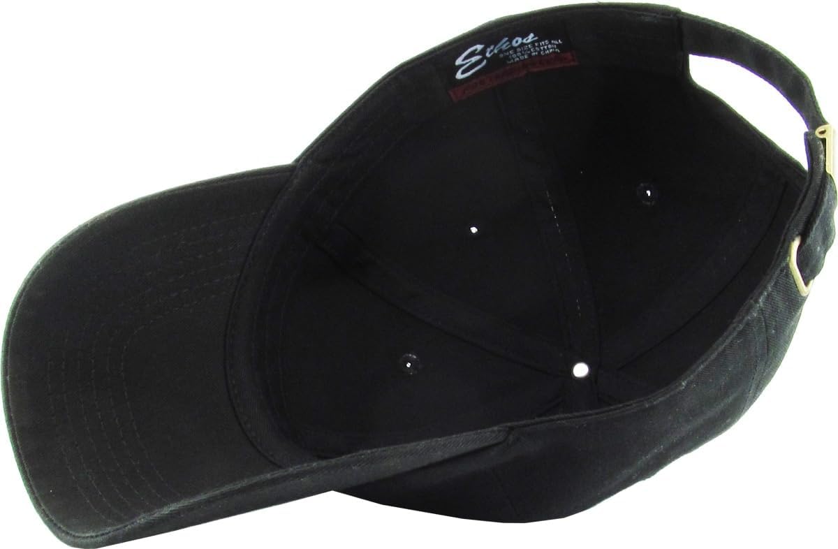 KBETHOS Classic Unisex Cotton Adjustable Low Crown Baseball Cap – Plain Dad Hat