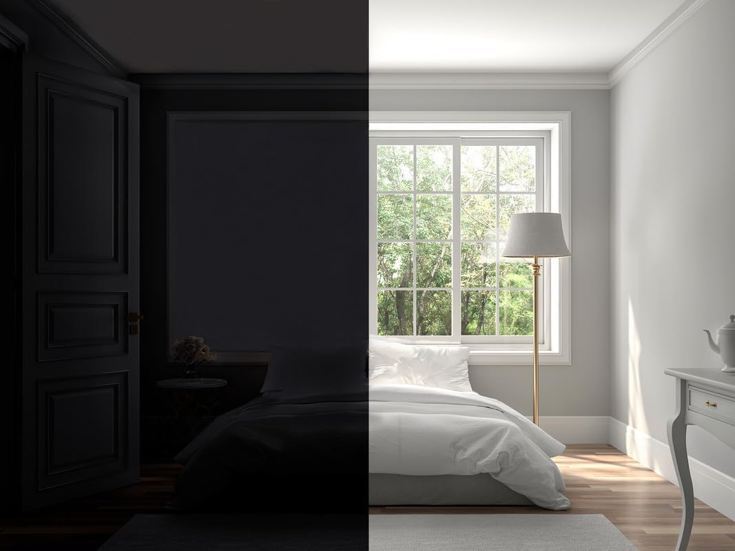 Easynight 100% Blackout Shade for Home and Travel, Includes Suction Cups, Large, Make Any Size and Shape Up to 78x57 Inches, No Drill, Easy to Use Temporary Or Permanent for Home Travel Office