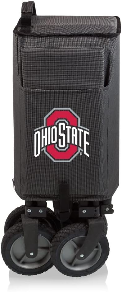 Picnic TIME NCAA Unisex-Adult NCAA Adventure Wagon Portable Utility Wagon