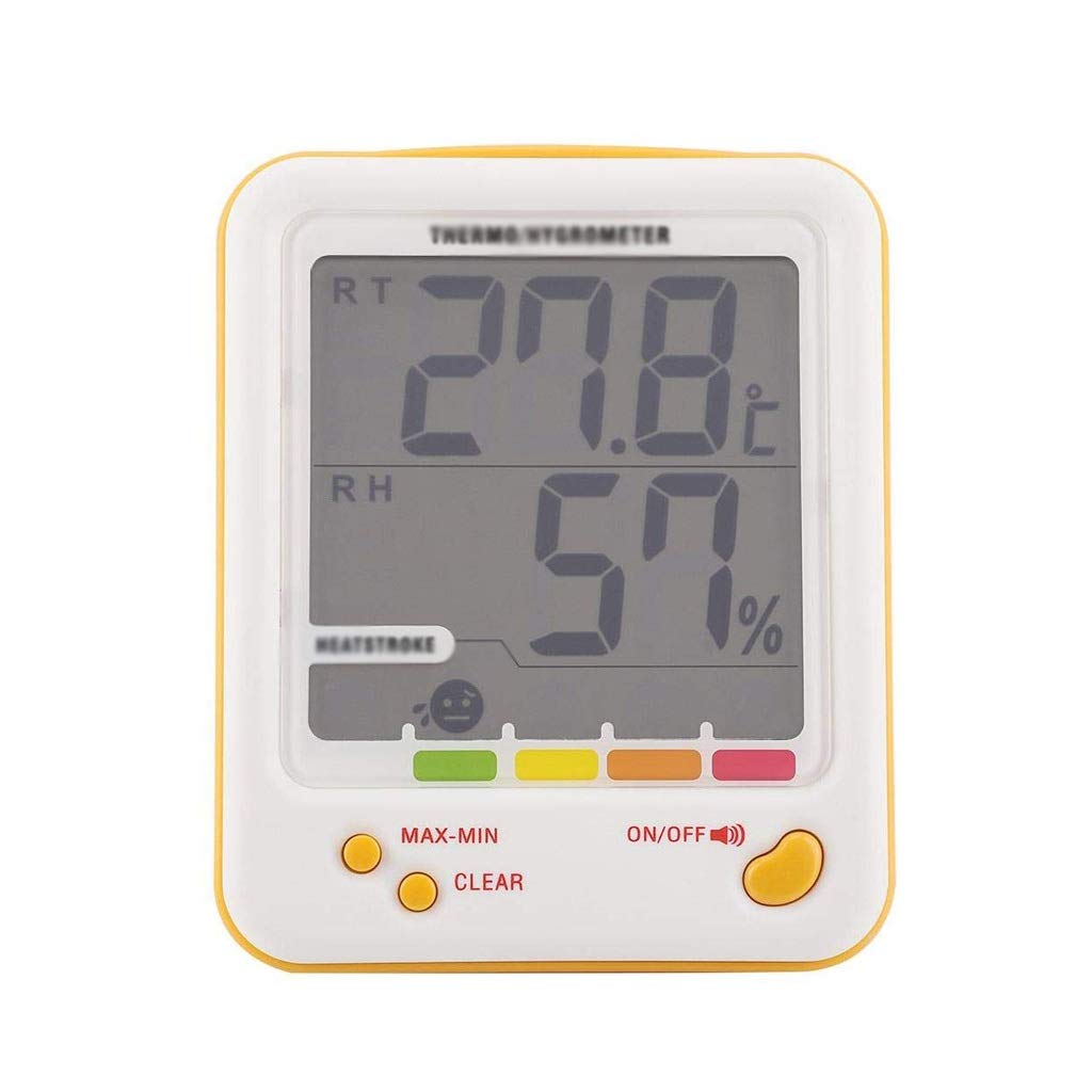 Room Thermometer Temperature Humidity Gauge,Large Screen Indoor Digital Hygrometer