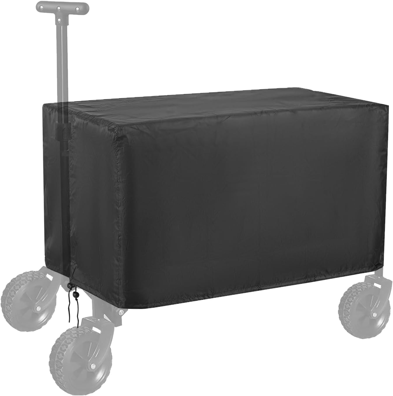 Wagon Cover,Wagon Covers Waterproof,Outdoor 600D Foldable Windproof Rain Collapsible Oxford Camping Transport Heavy-Duty Dustproof Accessories for Folding Canopy Trolley Cart (L:38''Lx23''Wx40''H)