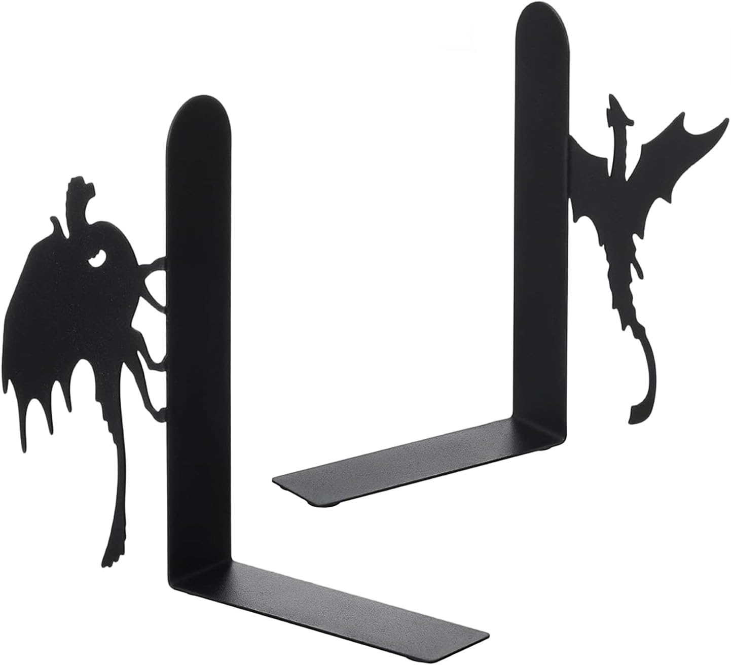 Bookends for Shelves,Decorative Book Stopper Home Decor,Metal Bookends - for Bedroom Living Room Desk Home Office Library Table Kitchen Holiday Desktop