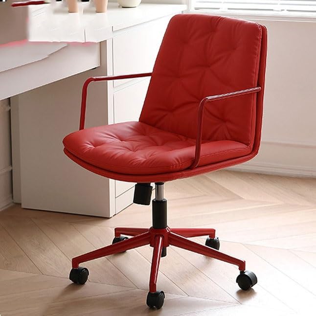 Computer Chair with Adjustable Height, rotatable Dressing Table, Makeup, and Minimalist Office(D)