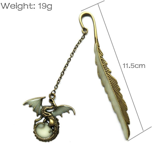 Bookmarks for Women Men,Metal Bookmark for Book Lovers, Luminous Book Marks with Gift Box fit Kids Girls Reading Lovers