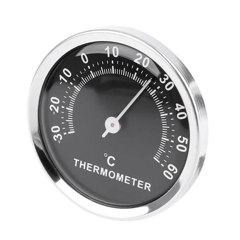 Mini Round 58mm Car Thermometer for Houses Offices Workshops Drop Shipping