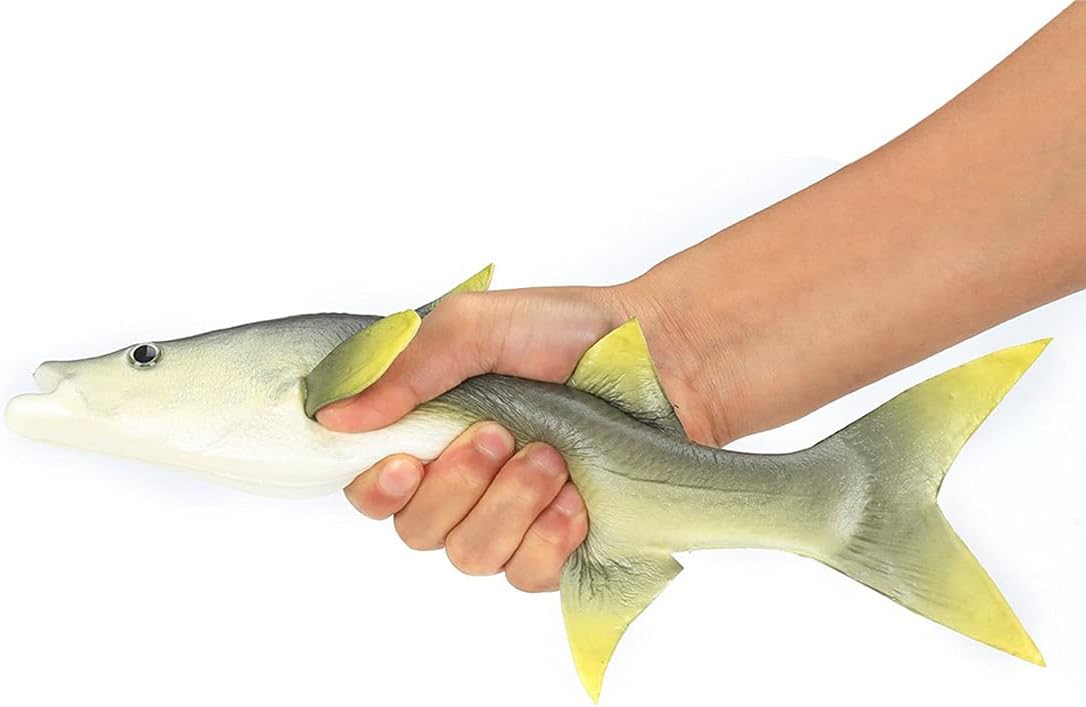 3 Pcs Simulated Fake Fish Model, Lifelike Artificial Sea Food Set for Home Decoration, Aquarium Display Ornaments, Stage Drama & Photography Prop