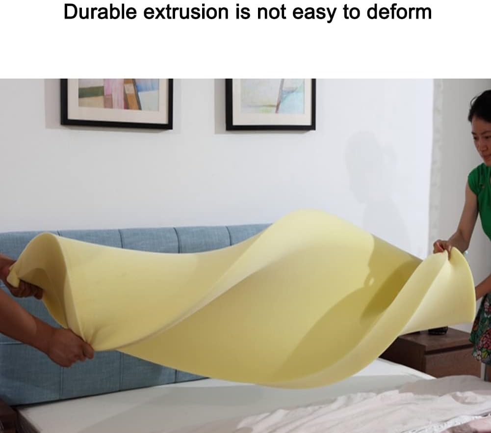 Large Reading Pillow Removable Bedside Back Cushions Sofa Bed Upholstered Headboard Soft Double Lumbar Support Cushion (Color : White Size : 200x10x58cm) (Beige 150x10x58cm)