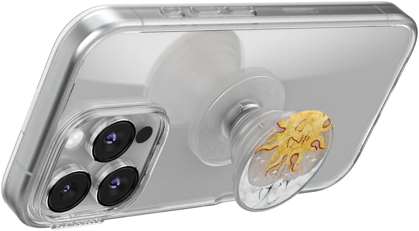 PopSockets Phone Grip with Expanding Kickstand, Adhesive Grip - Sun and Moon