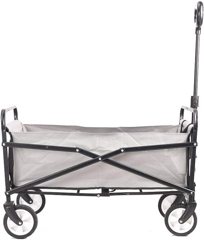 Portable Camping Cart,Garden Cart Foldable Pull Wagon Stroller Camping Cart Station WagonChildren's WagonFestival Trolley Outdoor