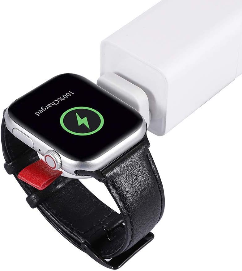 i.VALUX 2Pack Portable Charger for Apple Watch Travel USB Wireless iWatch Charger,Lightweight Cordless Magnetic Smart Quick Charging for Apple Watch Series 11/10/9/8/7/6/5/4/3/2/1 Ultra 3 SE 3