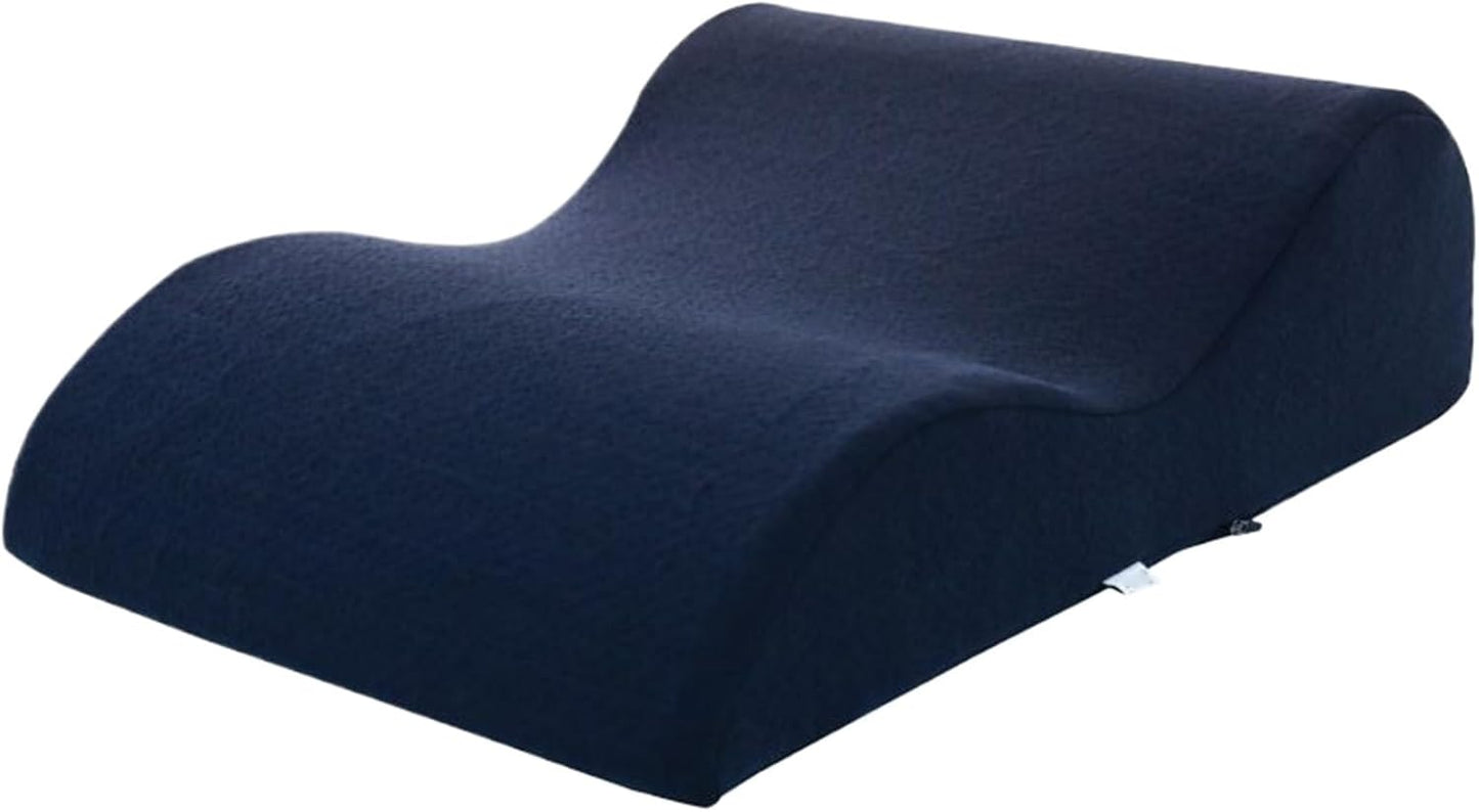 Leg Wedge Pillow, Ergonomic Wave Shape Cushion, Multi Functional Bed Support, Comfortable Rest Aid for Friends Daughter Boys Women Teens Youth Girls, Reliable Tool for Family Health Care