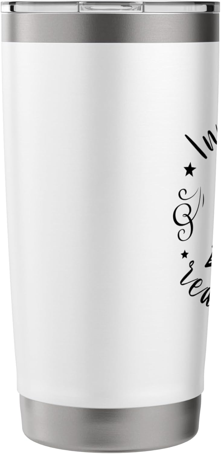 Cool Graphic Design for Readers And Bookworms Stainless Steel Insulated Tumbler